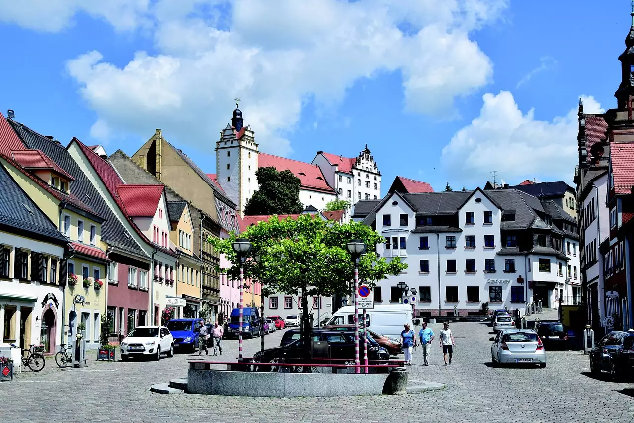 Wat zijn mooie wandelroutes / fietsroutes in Colditz (Saksen)