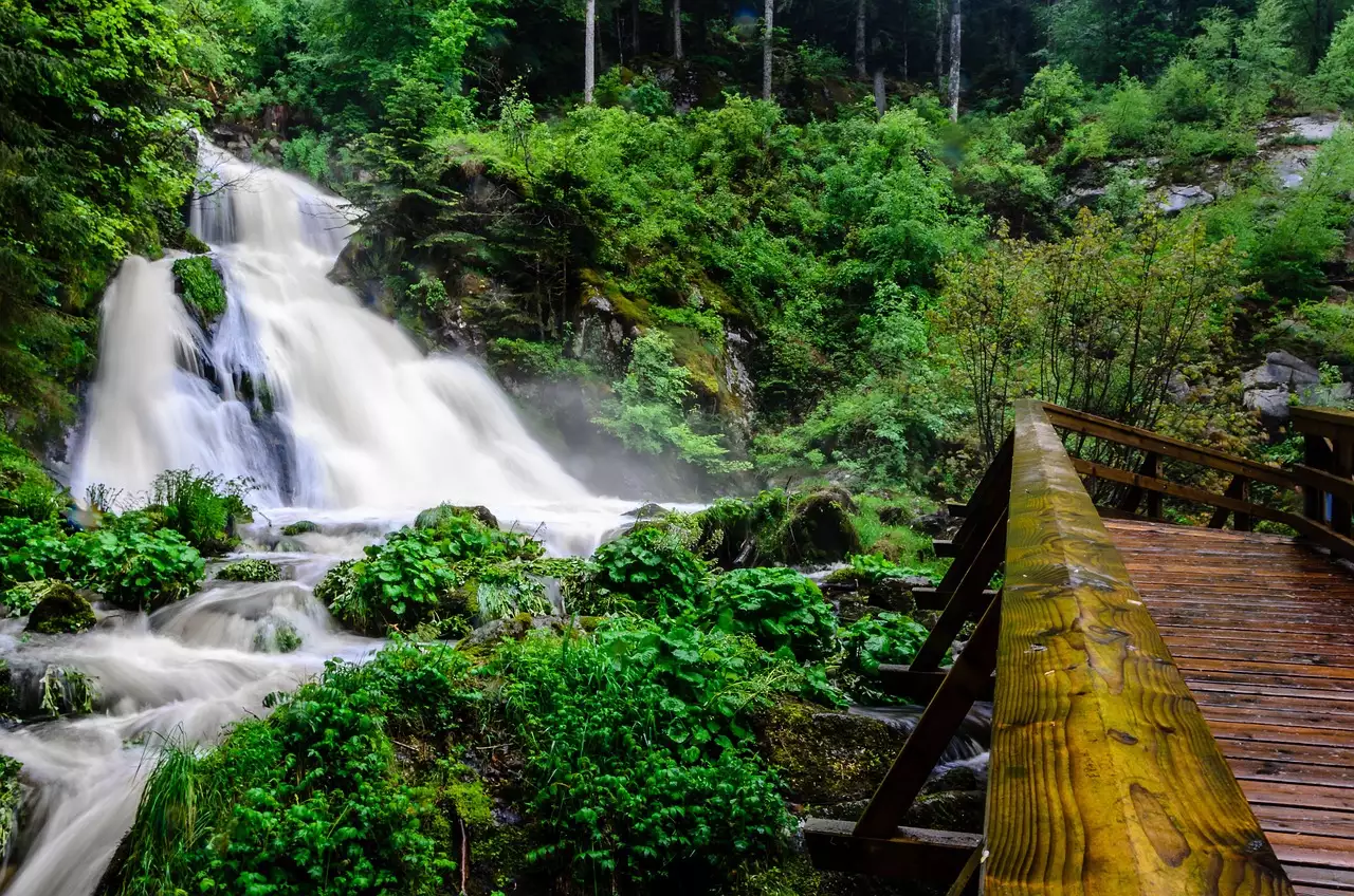Wat zijn mooie wandelroutes / fietsroutes in Triberg im Schwarzwald (Baden-Württemberg)